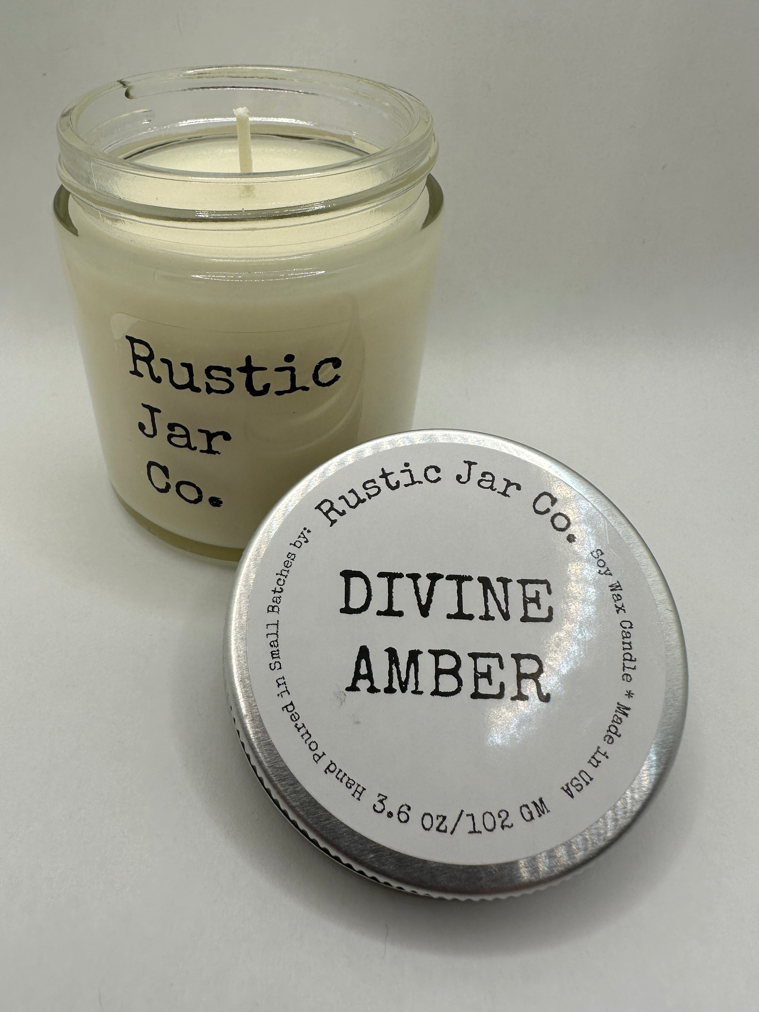 Almond + Honey - Amber Jar – River Birch Candles